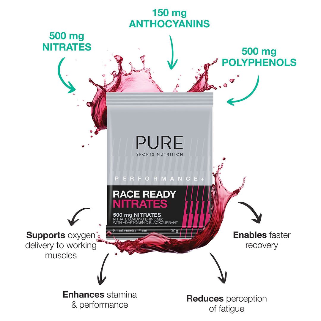 Pure Performance + Race Ready Nitrates - Drink Mix - Trek, Trail & Fish NZ