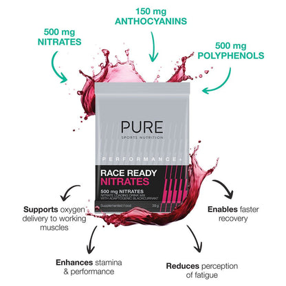 Pure Performance + Race Ready Nitrates - Drink Mix - Trek, Trail & Fish NZ