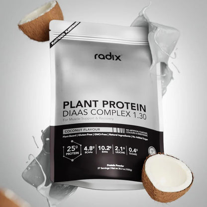 Radix Plant Protein DIAAS Complex 1.30 1kg - Protein - Trek, Trail & Fish NZ