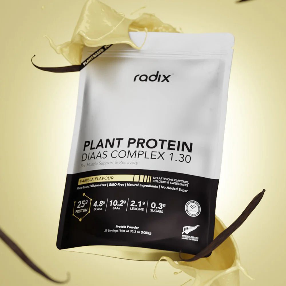 Radix Plant Protein DIAAS Complex 1.30 1kg - Protein - Trek, Trail & Fish NZ