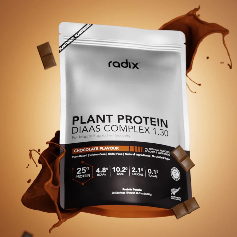 Radix Plant Protein DIAAS Complex 1.30 1kg - Protein - Trek, Trail & Fish NZ