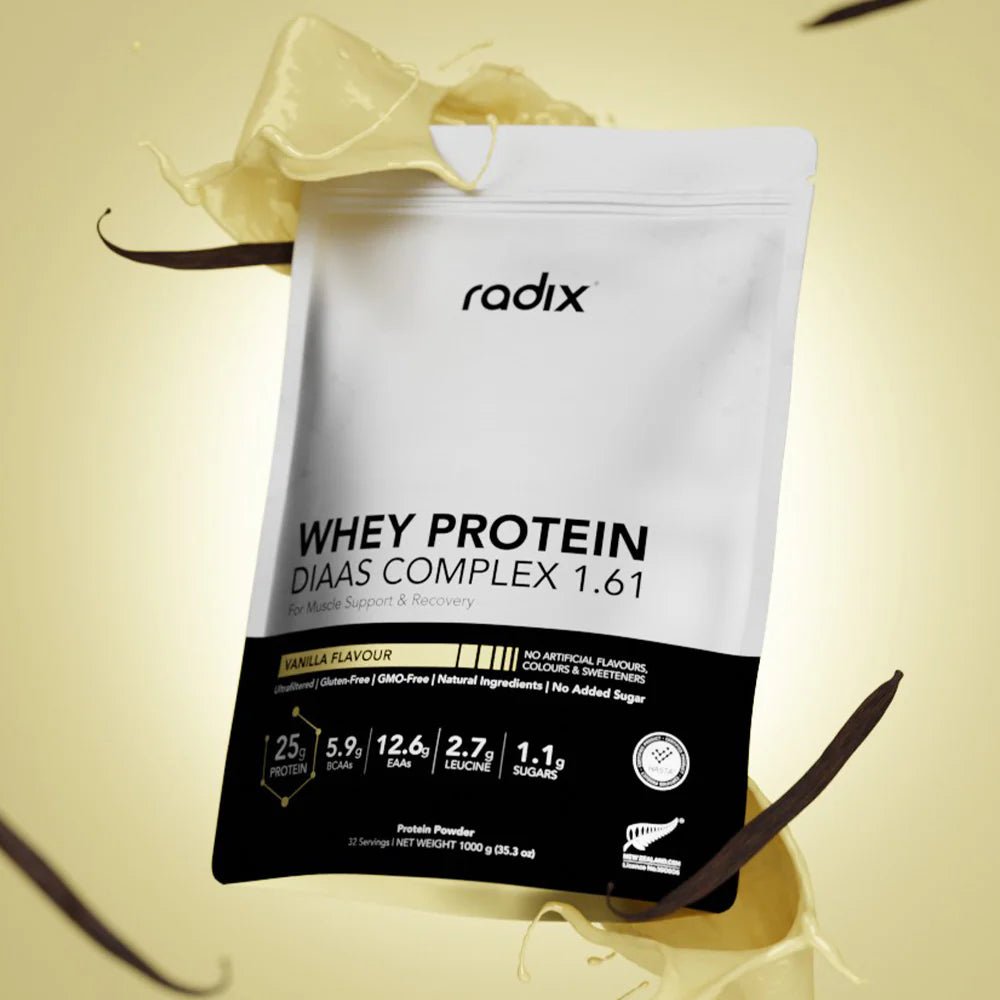 Radix Whey Protein DIASS Complex 1.61 1kg - Protein - Trek, Trail & Fish NZ