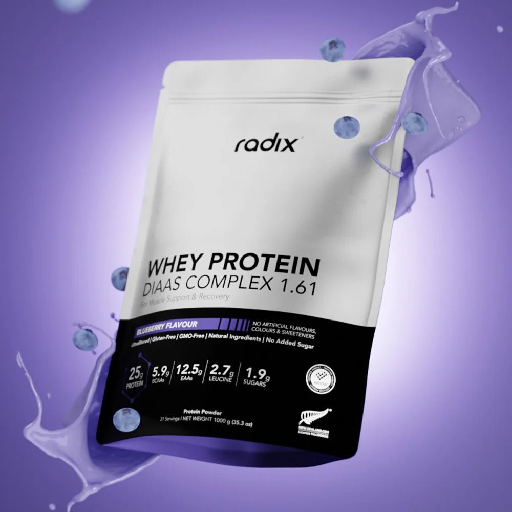 Radix Whey Protein DIASS Complex 1.61 1kg - Protein - Trek, Trail & Fish NZ