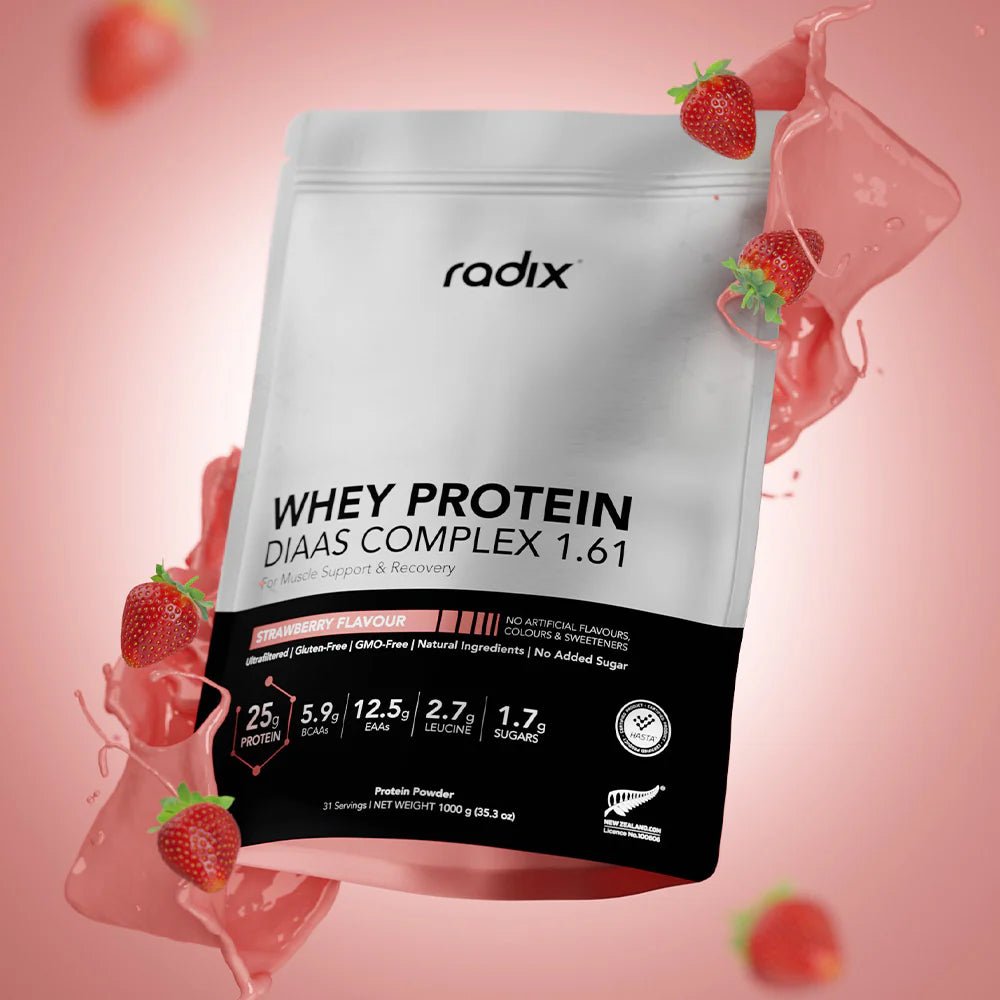 Radix Whey Protein DIASS Complex 1.61 1kg - Protein - Trek, Trail & Fish NZ