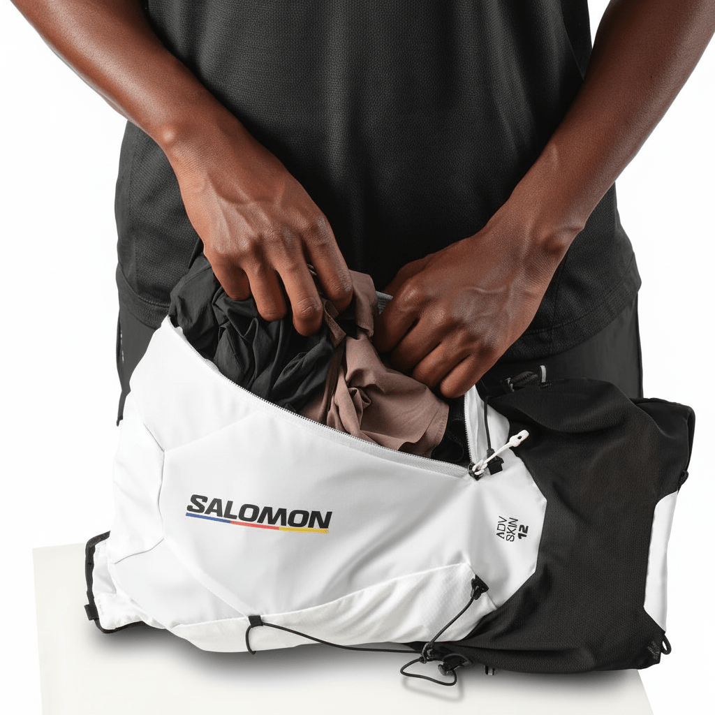 Salomon Adv Skin 12 set with flasks (NEW 2025 model) - unisex - Packs - Hydration Vests - Trek, Trail & Fish NZ