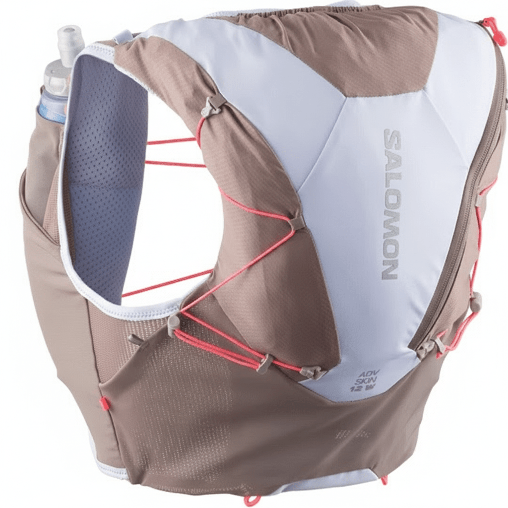 Salomon Adv Skin 12 set with flasks (NEW 2025 model) - womens - Packs - Hydration Vests - Trek, Trail & Fish NZ