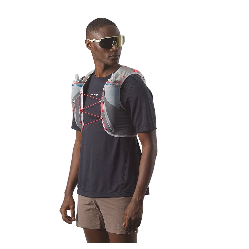 Salomon Adv Skin 12 set with flasks - unisex - Hydration Vest - Trek, Trail & Fish NZ