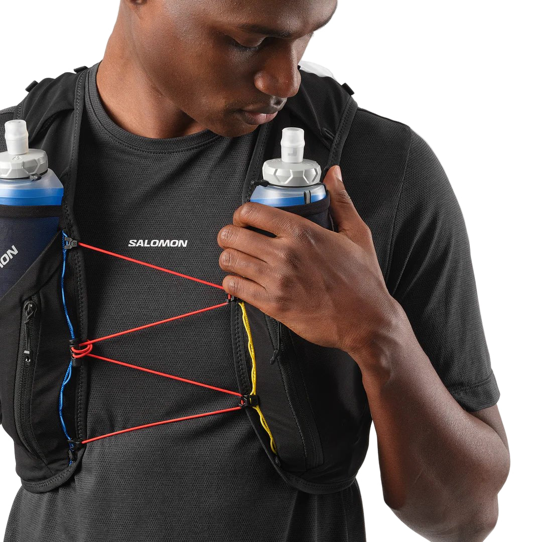 Salomon Adv Skin 12 set with flasks - unisex - Hydration Vest - Trek, Trail & Fish NZ