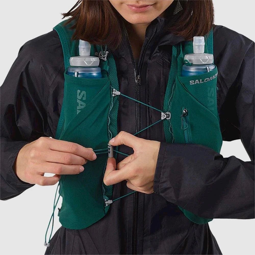 Salomon Adv Skin 5 set with flasks - unisex - Hydration Vest - Trek, Trail & Fish NZ