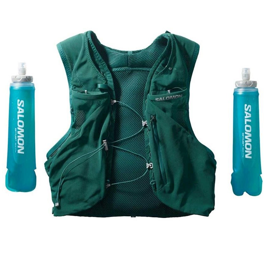 Salomon Adv Skin 5 set with flasks - unisex - Hydration Vest - Trek, Trail & Fish NZ
