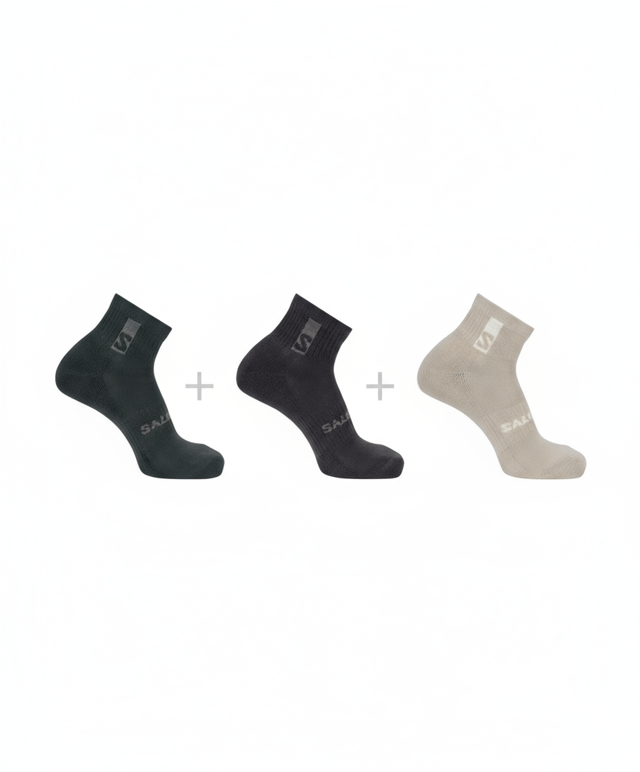 Salomon EveryDay Ankle Socks - 3 pack - Socks - Trek, Trail & Fish NZ