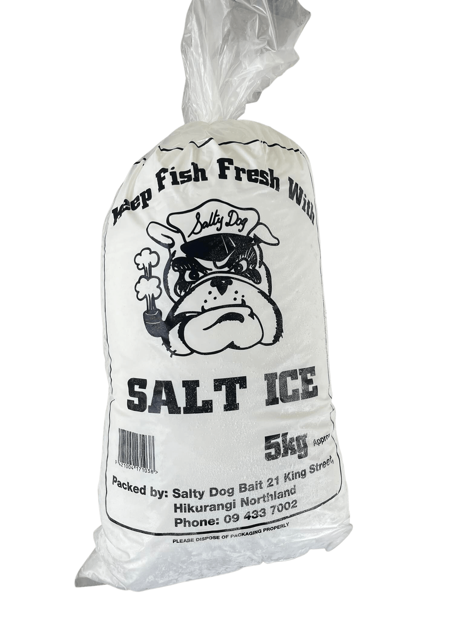 Salt Ice (in - store only) - Bait - frozen - Trek, Trail & Fish NZ