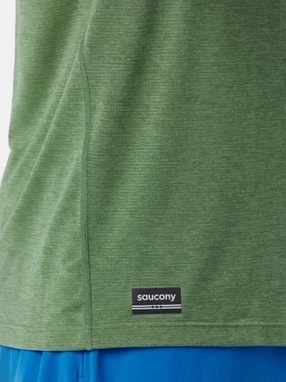 Saucony Stopwatch Short Sleeve - mens - T-shirt - Trek, Trail & Fish NZ