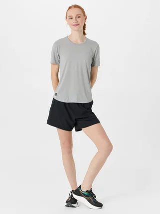 Saucony Stopwatch Short Sleeve - womens - T-shirt - Trek, Trail & Fish NZ