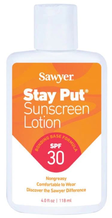 Sawyer Stay Put SPF30 Sunscreen - 118ml - Personal Care - Sunscreen - Trek, Trail & Fish NZ