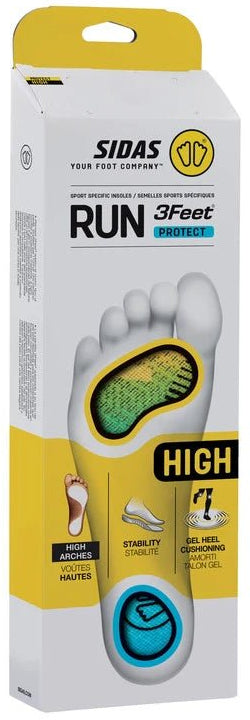 Sidas 3feet Run Protect insoles - for high arches - Footwear - Accessories - Insoles - Trek, Trail & Fish NZ