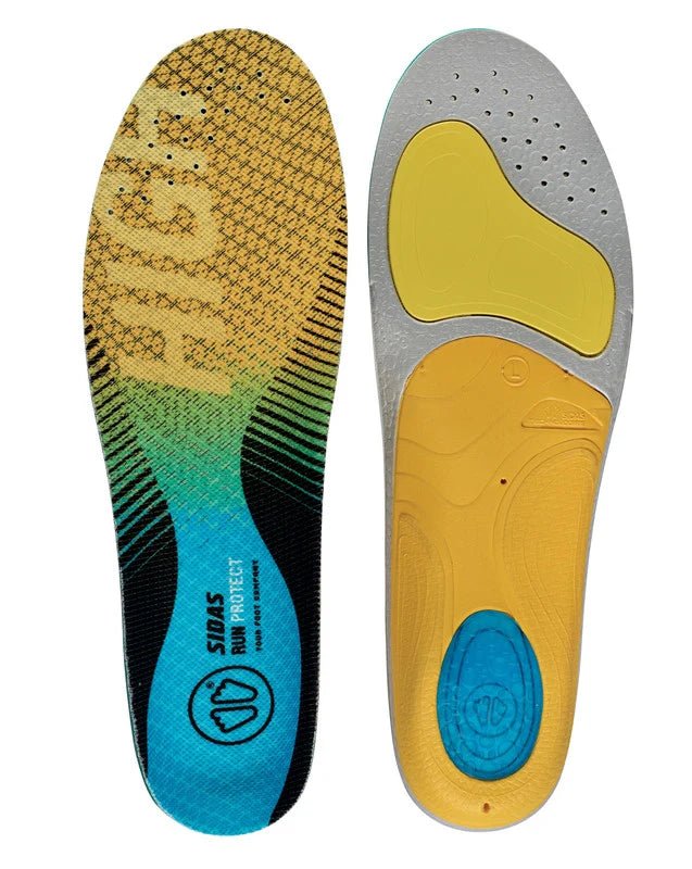 Sidas 3feet Run Protect insoles - for high arches - Footwear - Accessories - Insoles - Trek, Trail & Fish NZ