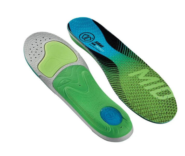 Sidas 3feet Run Protect insoles - for mid arches - Footwear - Accessories - Insoles - Trek, Trail & Fish NZ