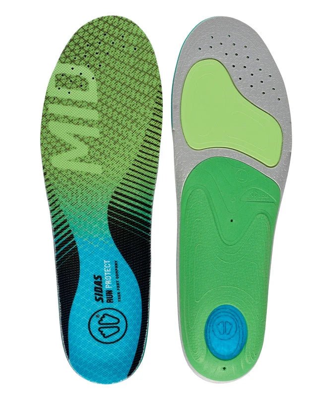Sidas 3feet Run Protect insoles - for mid arches - Footwear - Accessories - Insoles - Trek, Trail & Fish NZ