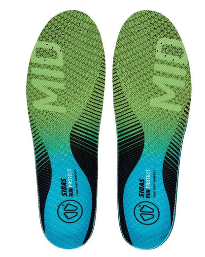 Sidas 3feet Run Protect insoles - for mid arches - Footwear - Accessories - Insoles - Trek, Trail & Fish NZ