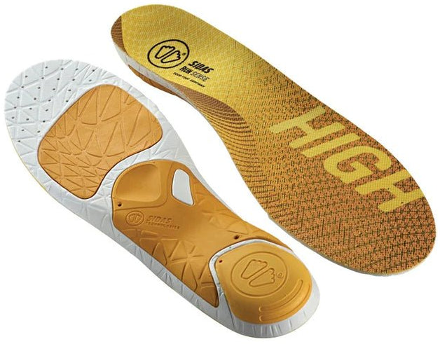 Sidas 3feet Run Sense insoles - for high arches - Footwear - Accessories - Insoles - Trek, Trail & Fish NZ