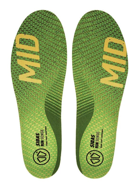 Sidas 3feet Run Sense insoles - for mid arches - Footwear - Accessories - Insoles - Trek, Trail & Fish NZ