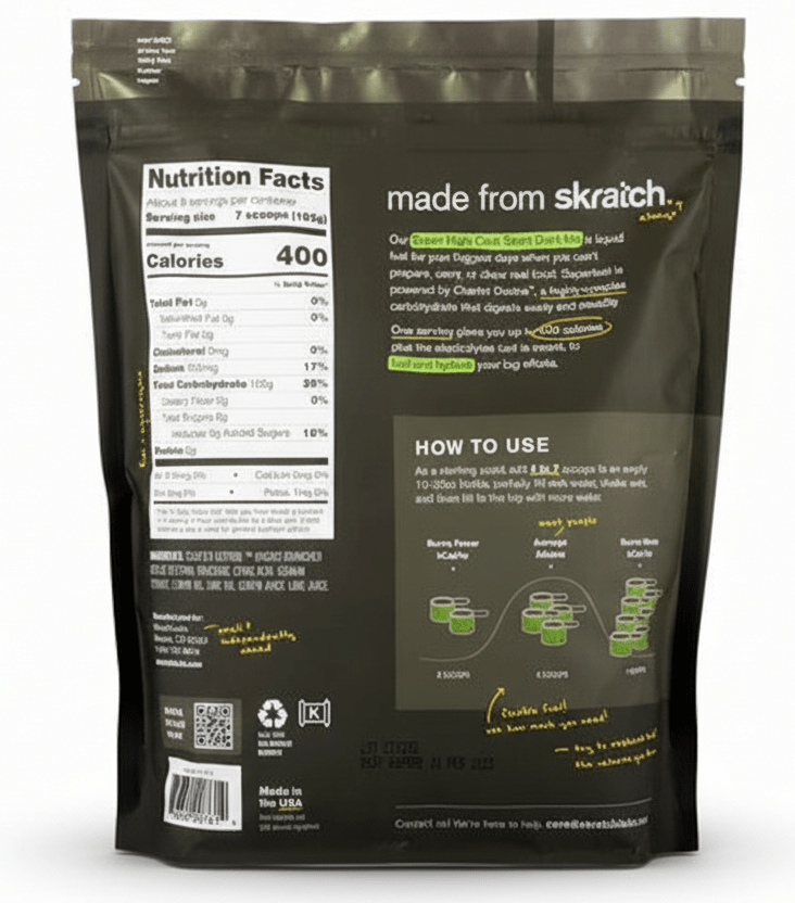 Skratch Super High Carb Sport Drink Mix - Nutrition - Drink Mix - Trek, Trail & Fish NZ