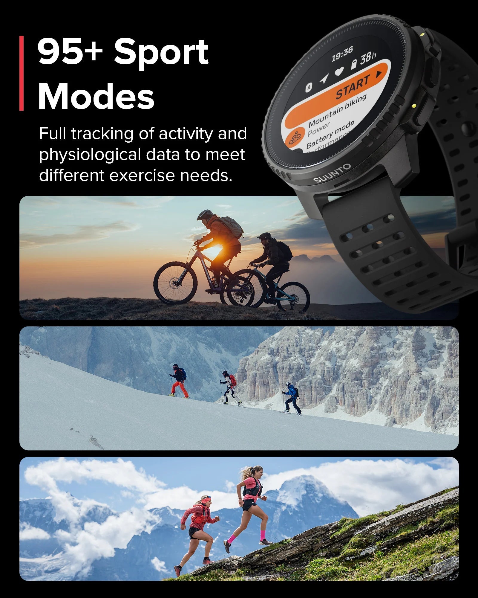 Suunto Vertical Solar - Smart Watch - Trek, Trail & Fish NZ