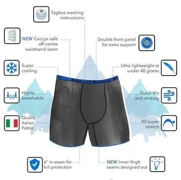 T8 Commando's - mens - Underwear - Trek, Trail & Fish NZ