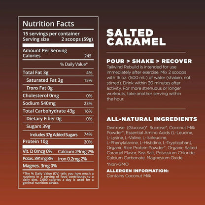 Tailwind Recovery Mix - 911g - Nutrition - Drink Mix - Trek, Trail & Fish NZ
