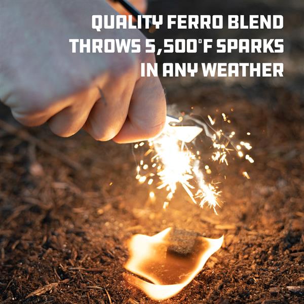 Uco Survival ferro rod Fire Striker - Safety - Trek, Trail & Fish NZ