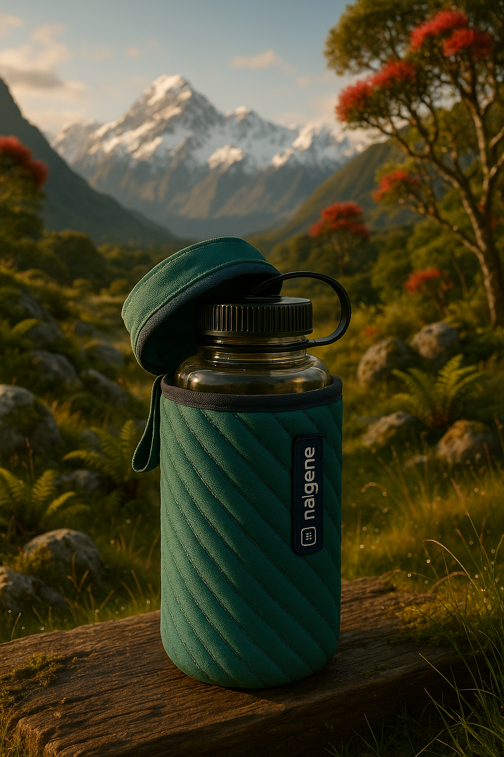 Ultra-Realistic Nalgene with Enhanced NZ Landscape