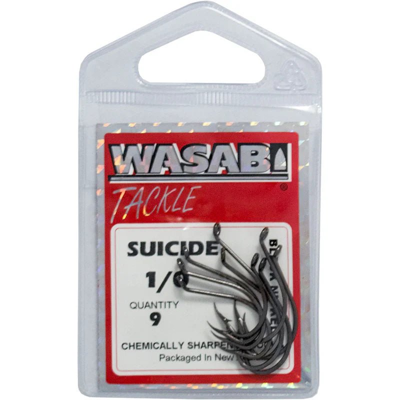Wasabi Suicide Hooks 1/0 - Hooks - Trek, Trail & Fish NZ