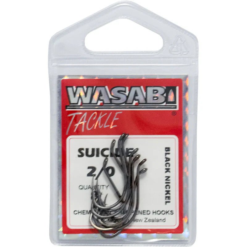 Wasabi Suicide Hooks 2/0 - Hooks - Trek, Trail & Fish NZ