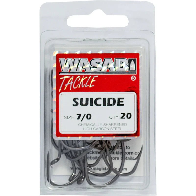 Wasabi Suicide Hooks 7/0 - Hooks - Trek, Trail & Fish NZ