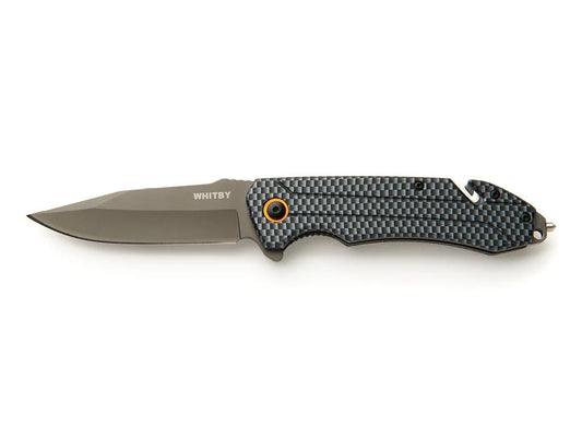 Whitby Rescue Lock Knife (3.25") - in - store only - Knives & Multitools - Trek, Trail & Fish NZ