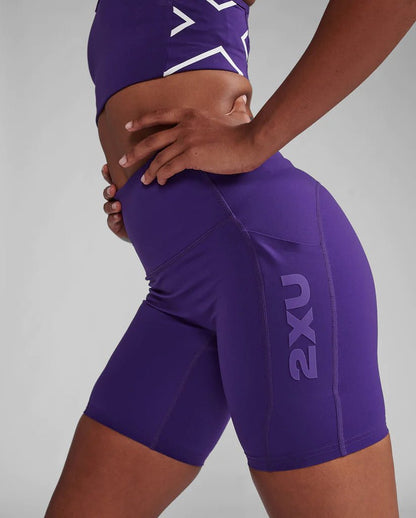 2XU Form Stash Hi-Rise Bike Short - womens - Shorts - Trek, Trail & Fish NZ