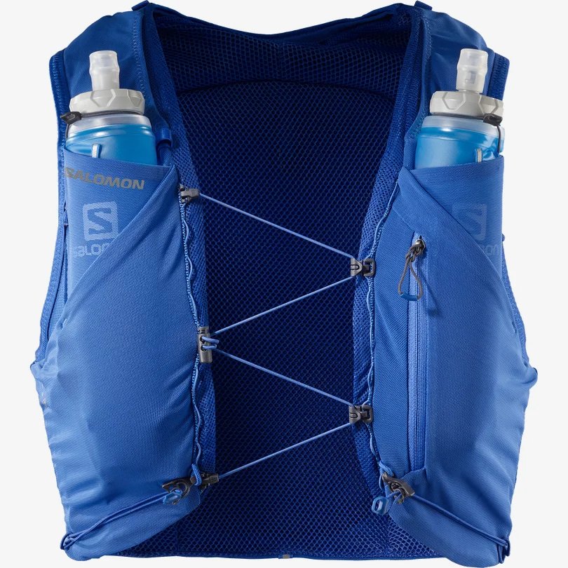 Salomon Adv Skin 5 set with flasks - unisex - Hydration Vest - Trek, Trail & Fish NZ
