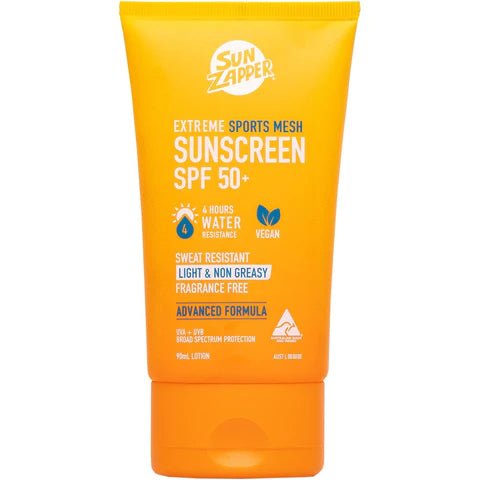 Sun Zapper Extreme Sport Mesh Sunscreen Lotion SPF50+ - Trek, Trail & Fish NZ